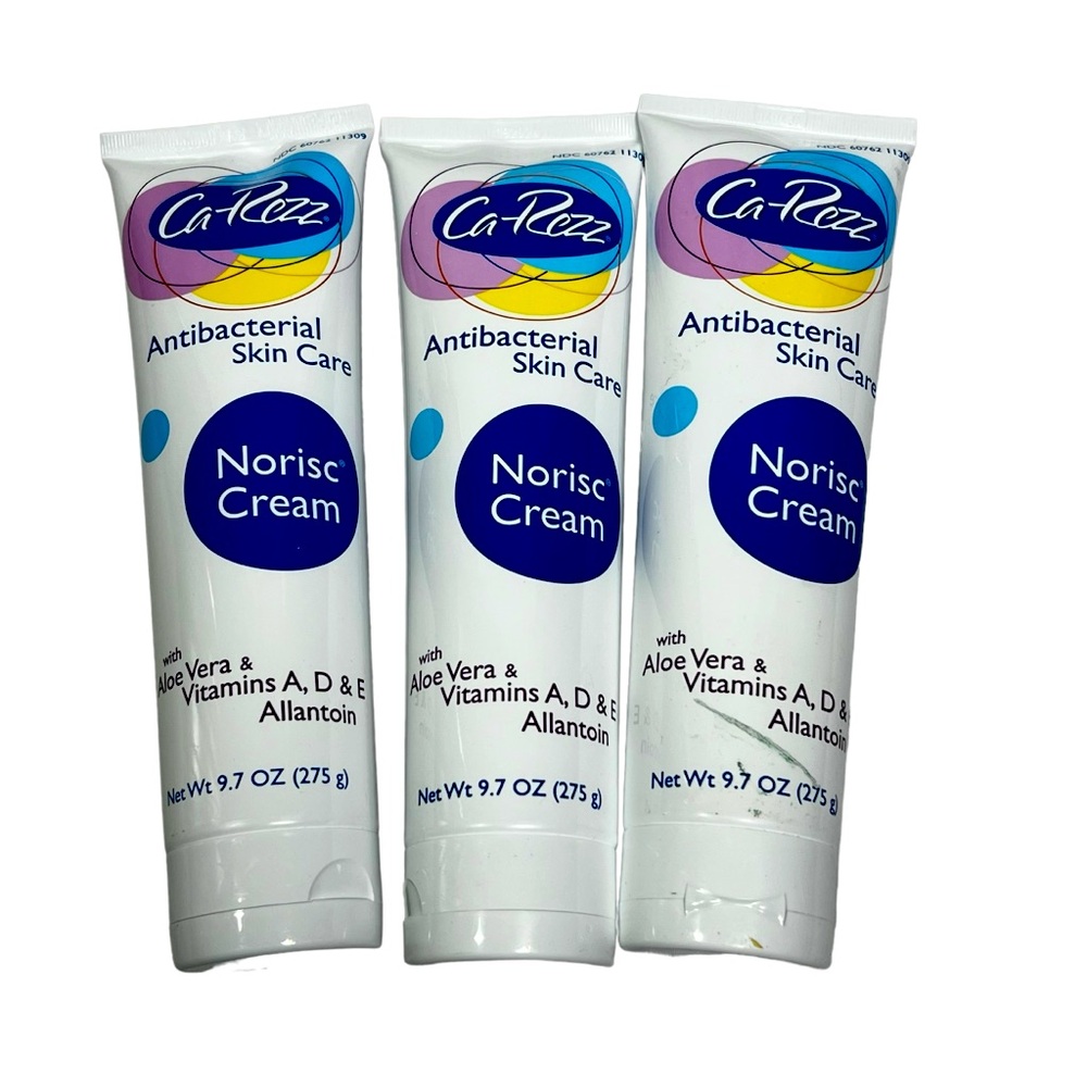 Ca-Rezz Antibacterial Skin Care Norisc Cream 9.7 oz - Qty 3